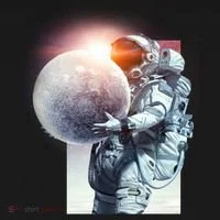 Moon Play Graphic Doggie Tank thumb 4