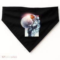 Moon Play Graphic USA-Made Doggie Bandana thumb 0