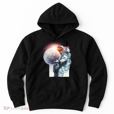 Moon Play Graphic Hoodie