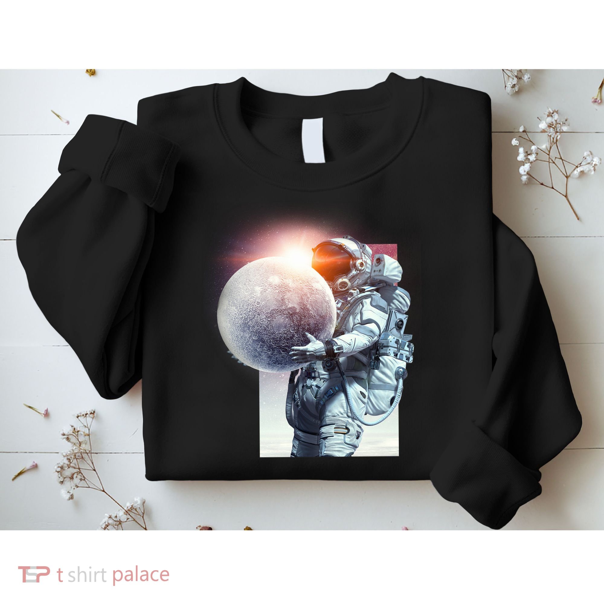 Moon Play Graphic Sweatshirt