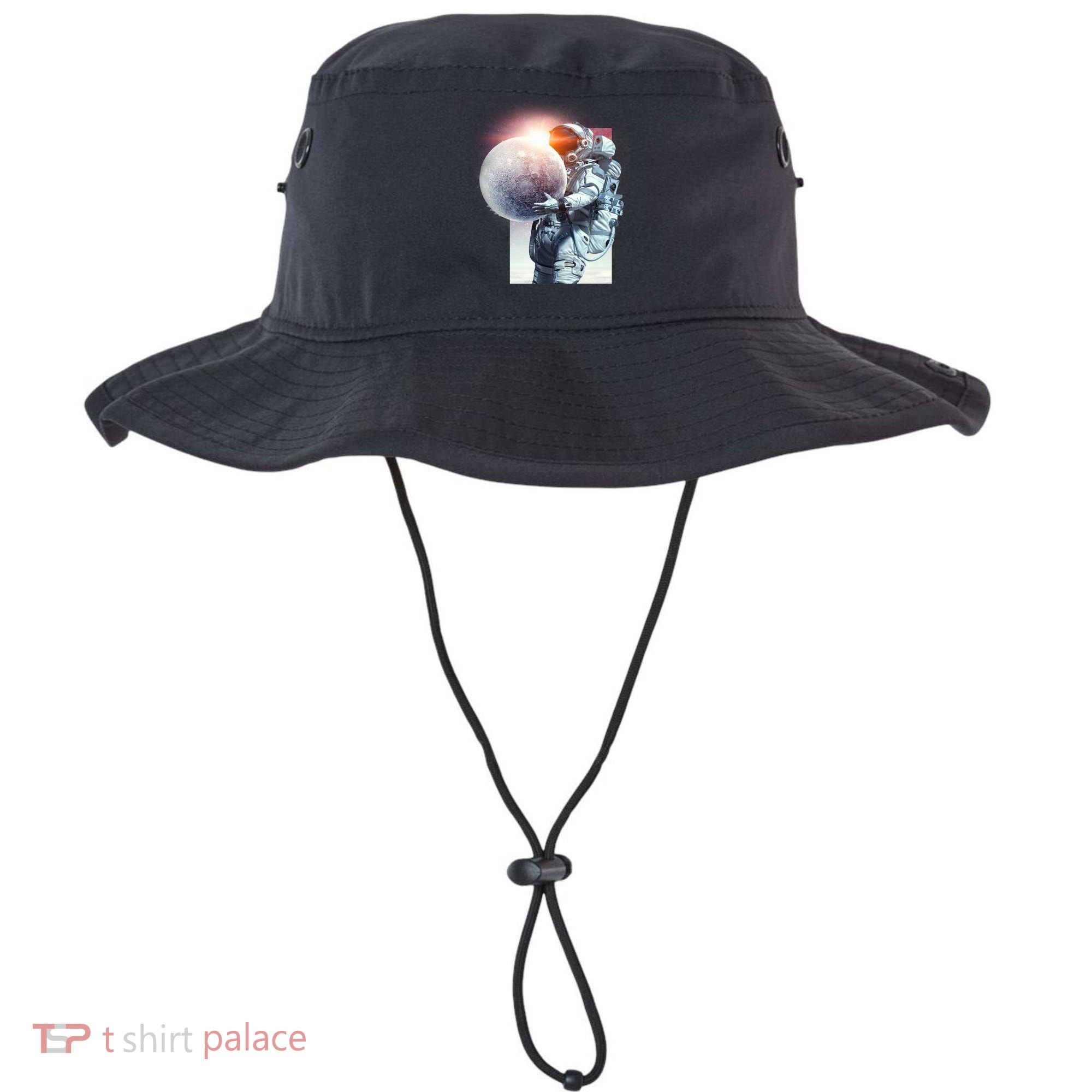 Moon Play Graphic Bucket Hat