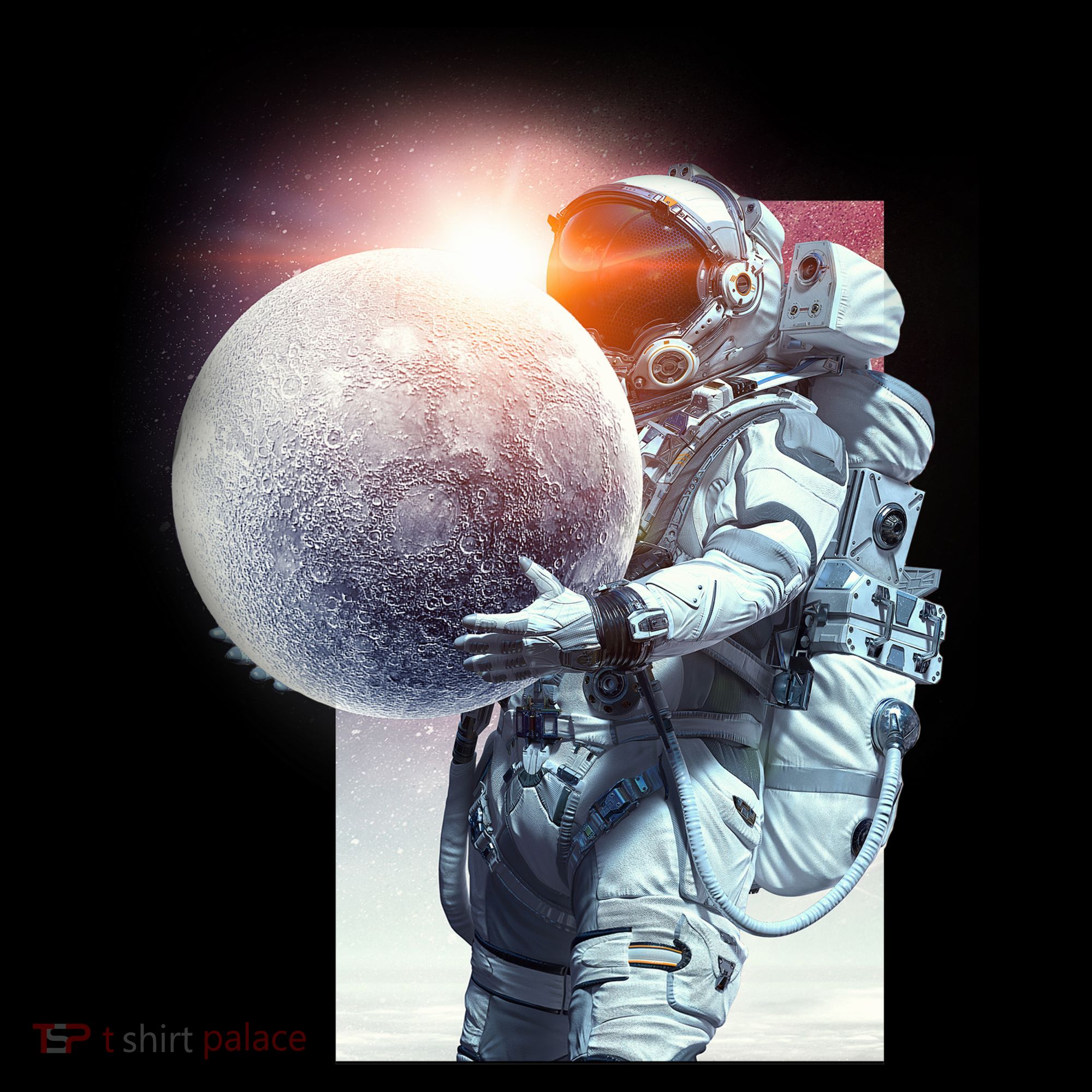 Moon Play Graphic Coffee Mug