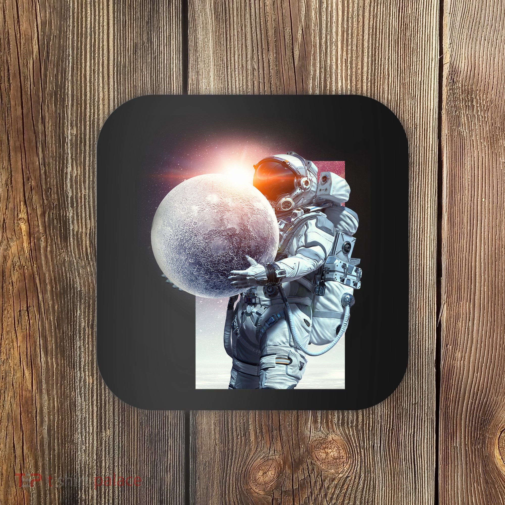 Moon Play Graphic Coaster