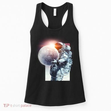 Moon Play Graphic Women's Tank Top