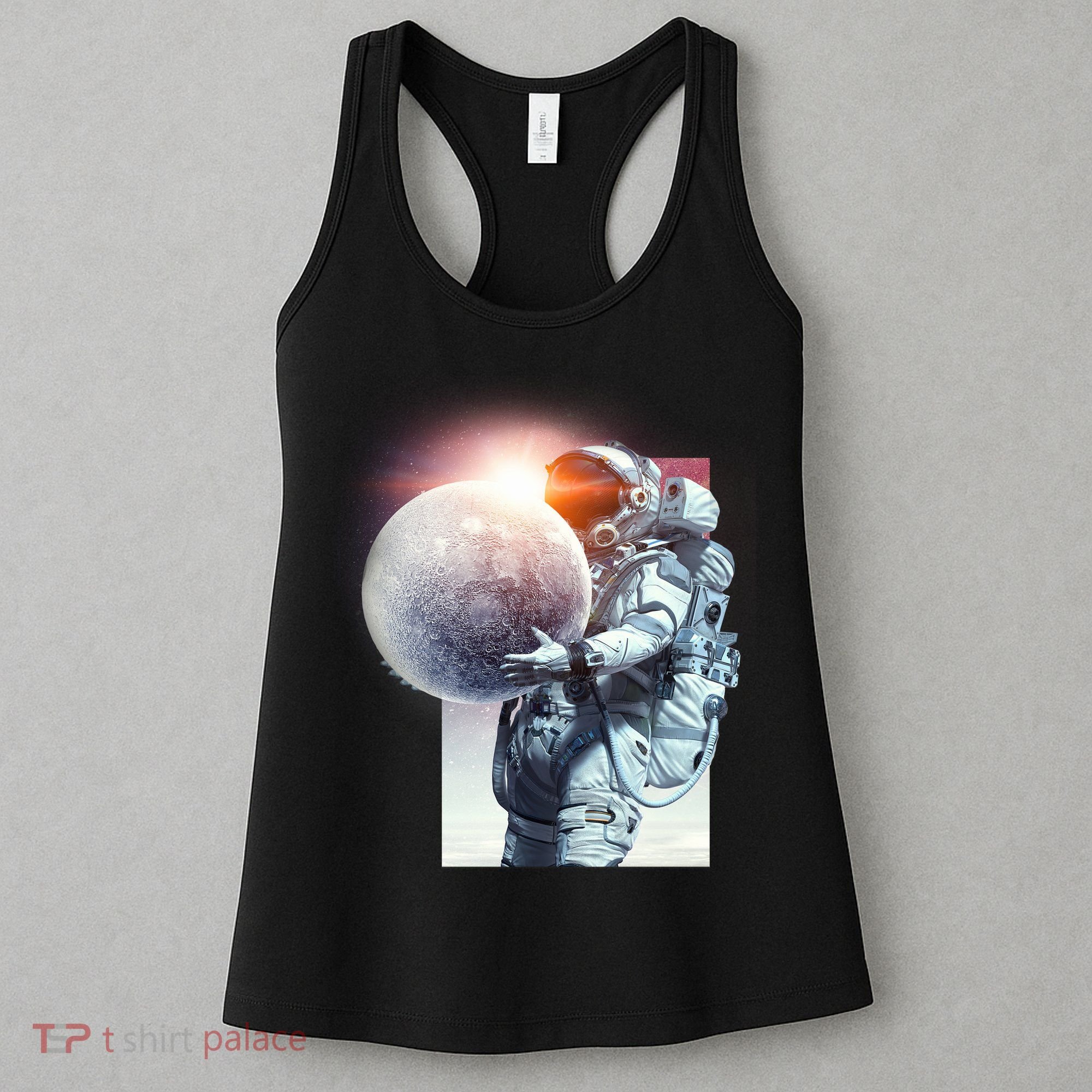 Moon Play Graphic Women's Tank Top