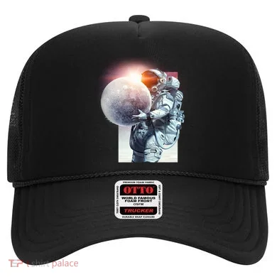 Moon Play Graphic Hat