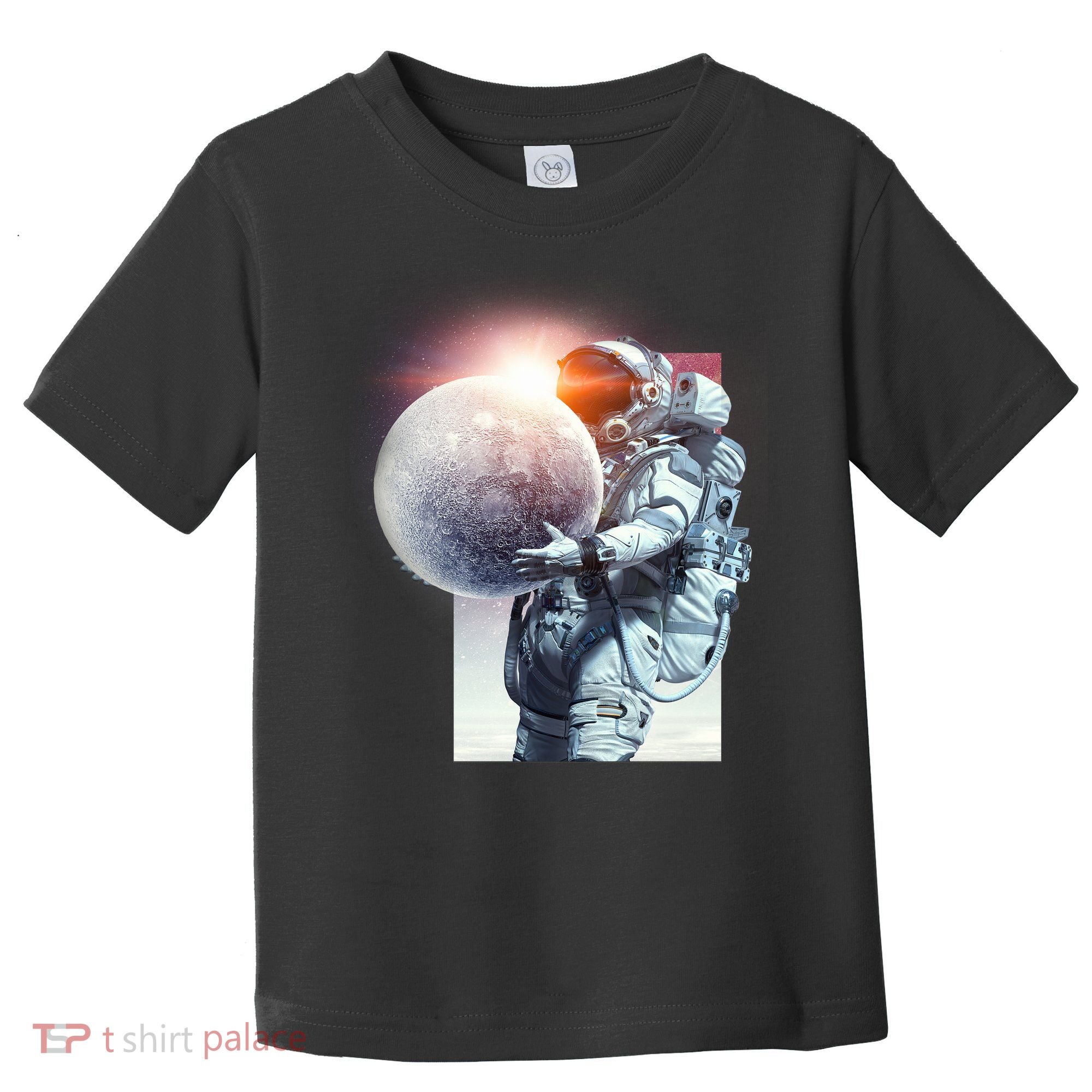 Moon Play Graphic Toddler T-Shirt