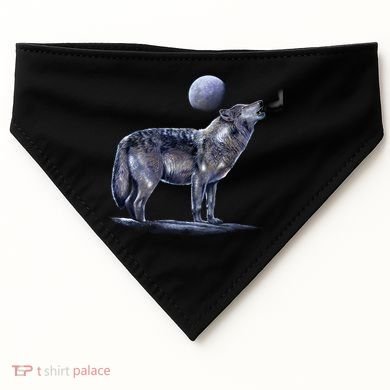 Moon Wolf USA-Made Doggie Bandana