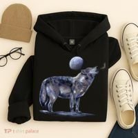 Moon Wolf Hoodie thumb 4