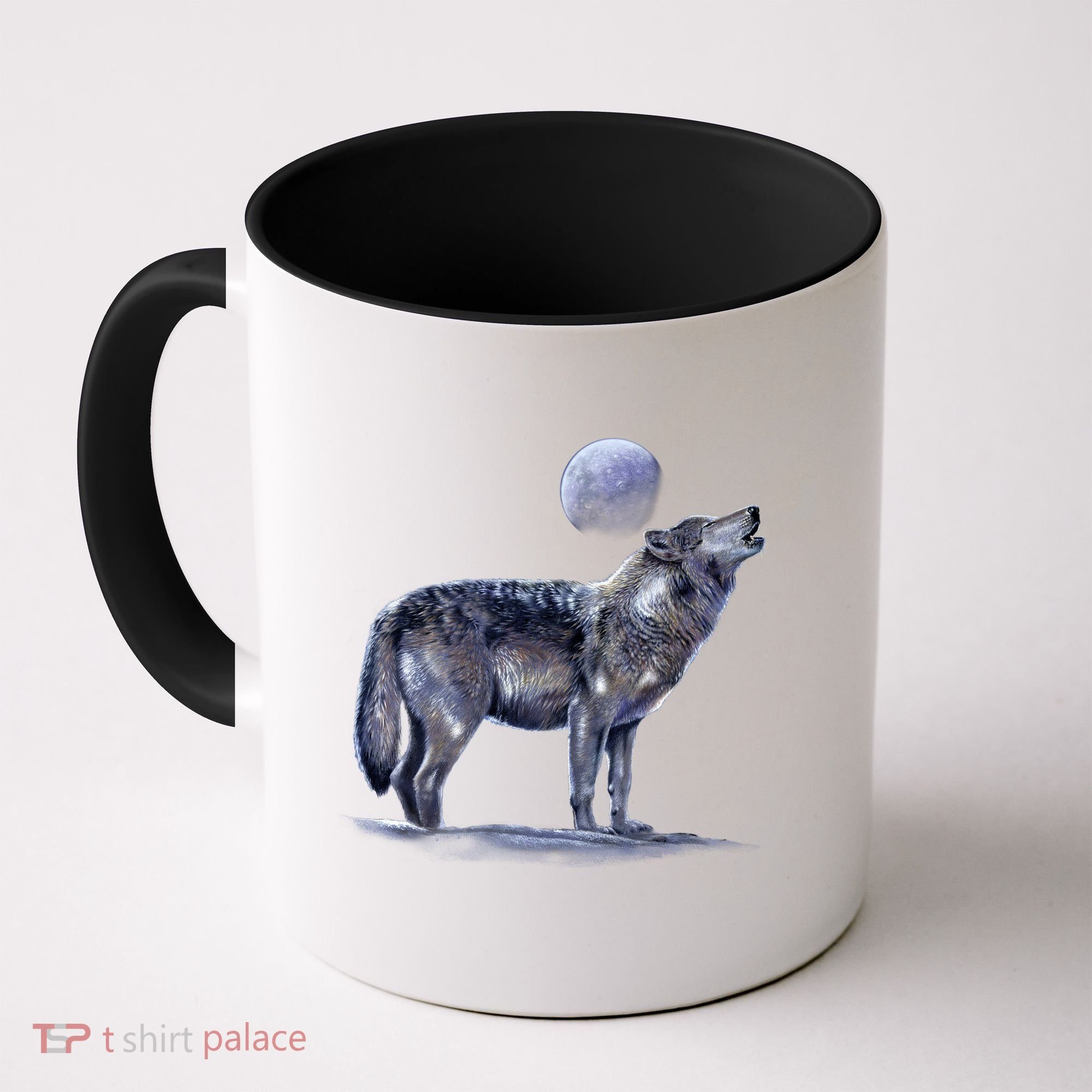 Moon Wolf Coffee Mug