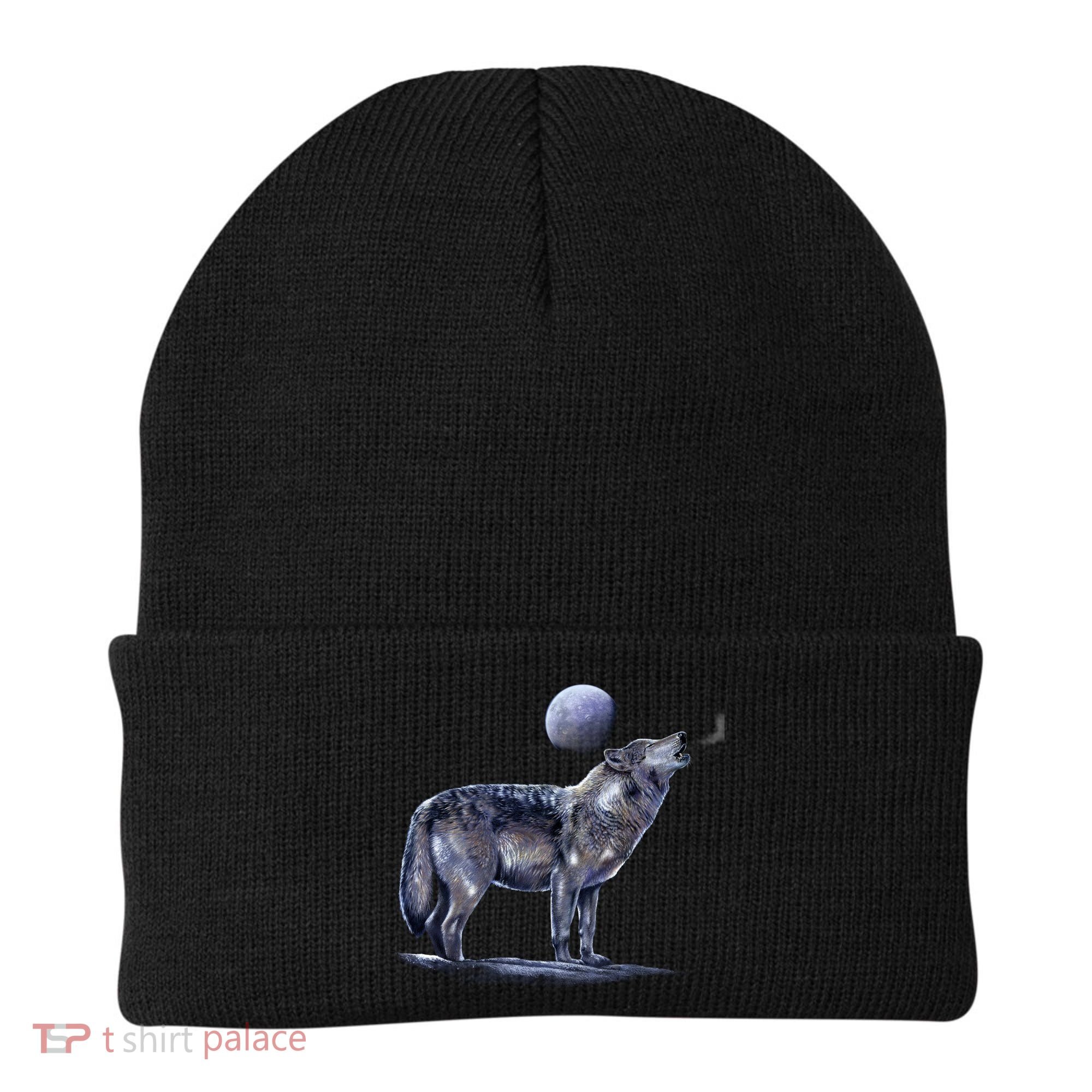 Moon Wolf Beanie