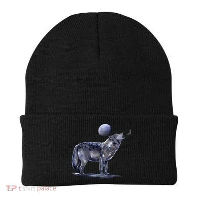 Moon Wolf Beanie