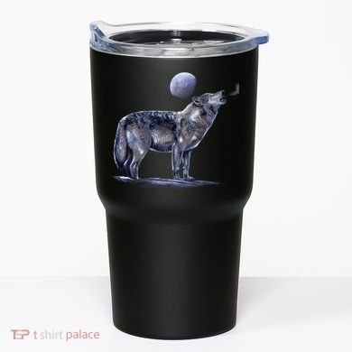 Moon Wolf Tumbler