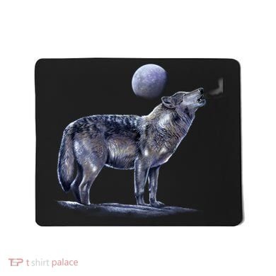 Moon Wolf Mousepad
