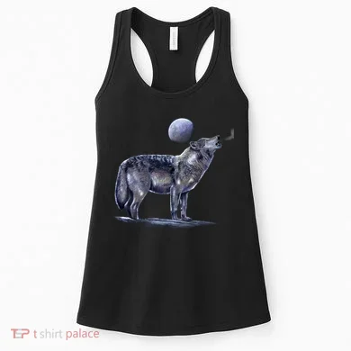 Moon Wolf Women's Tank Top