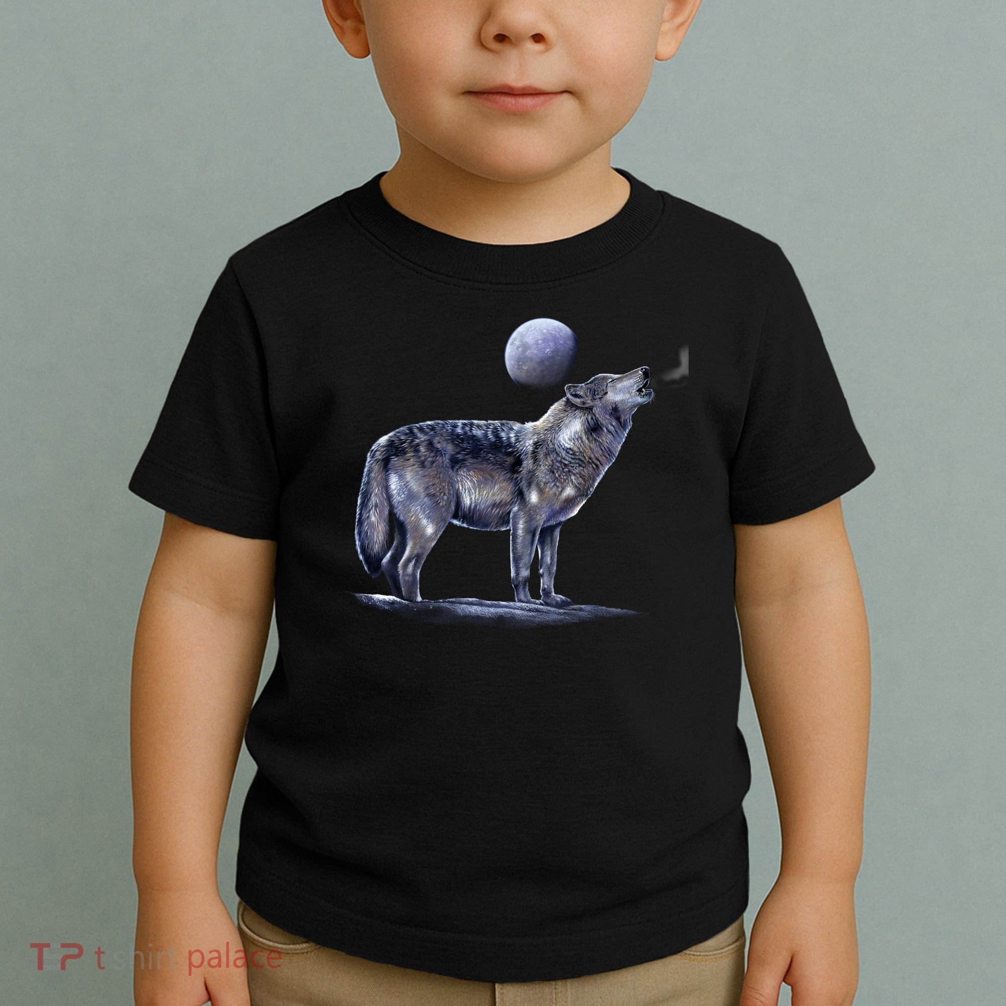 Moon Wolf Toddler T-Shirt