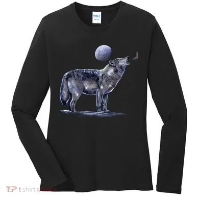 Moon Wolf Women's Long Sleeve Shirt
