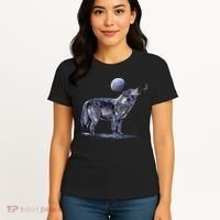 Moon Wolf Women's T-Shirt thumb 4