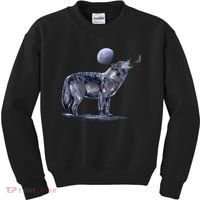 Moon Wolf Kids Sweatshirt thumb 0