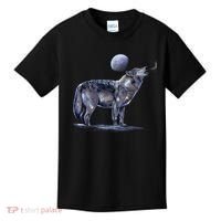 Moon Wolf Kids T-Shirt thumb 0