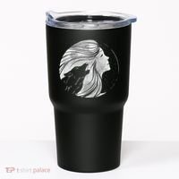 Moon Wolf Illustration Tumbler thumb 0