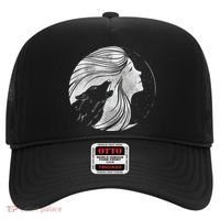 Moon Wolf Illustration Hat thumb 0
