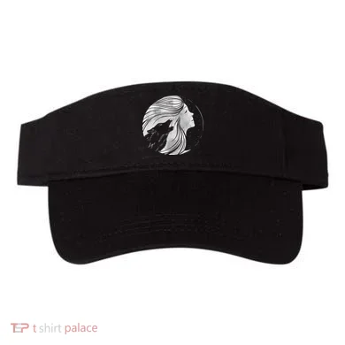Moon Wolf Illustration Visor