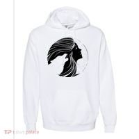 Moon Wolf Illustration Comfort Colors Garment-Dyed Hooded Sweatshirt thumb 0