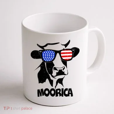 Moorica Cow Coffee Mug back