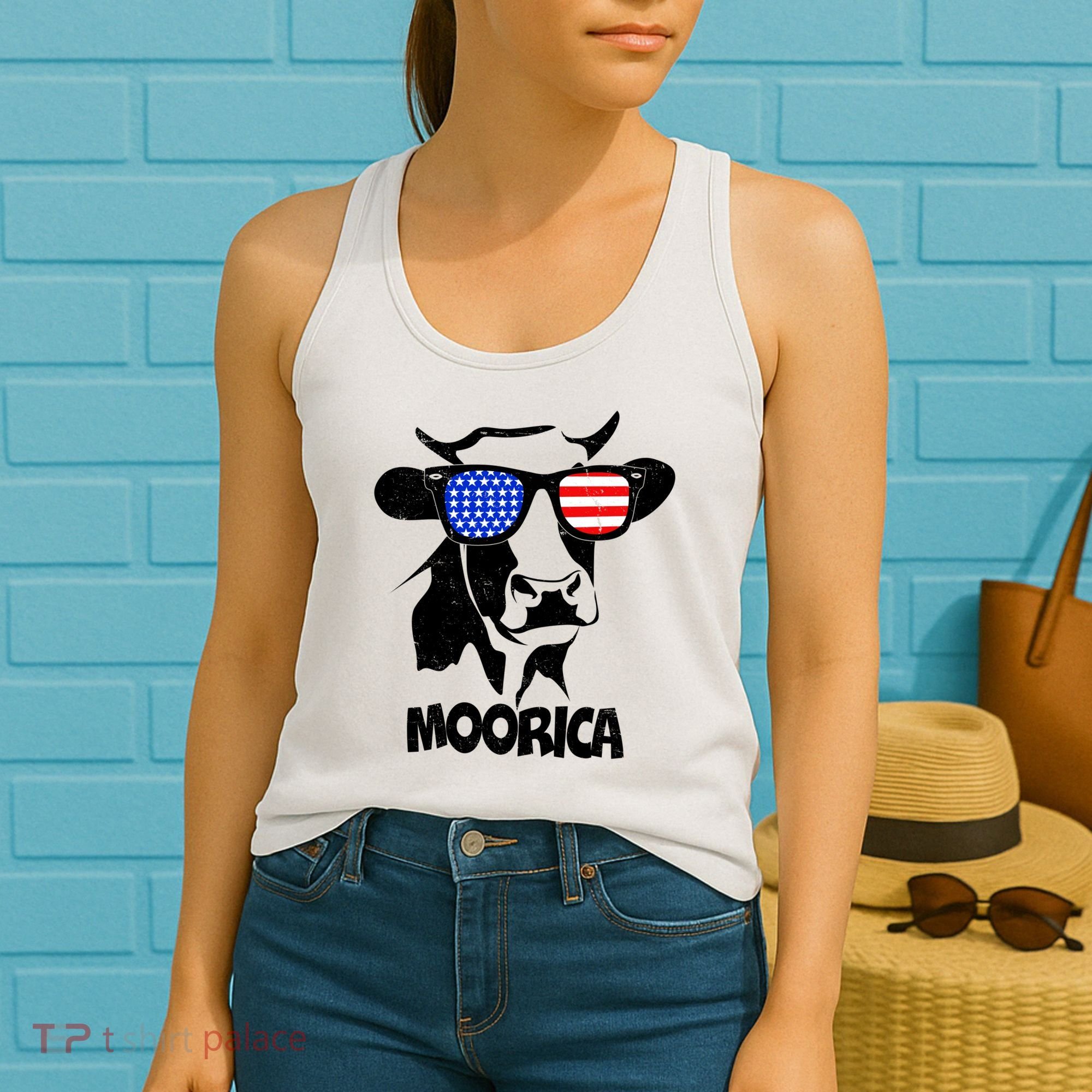 Moorica Cow Women's Tank Top