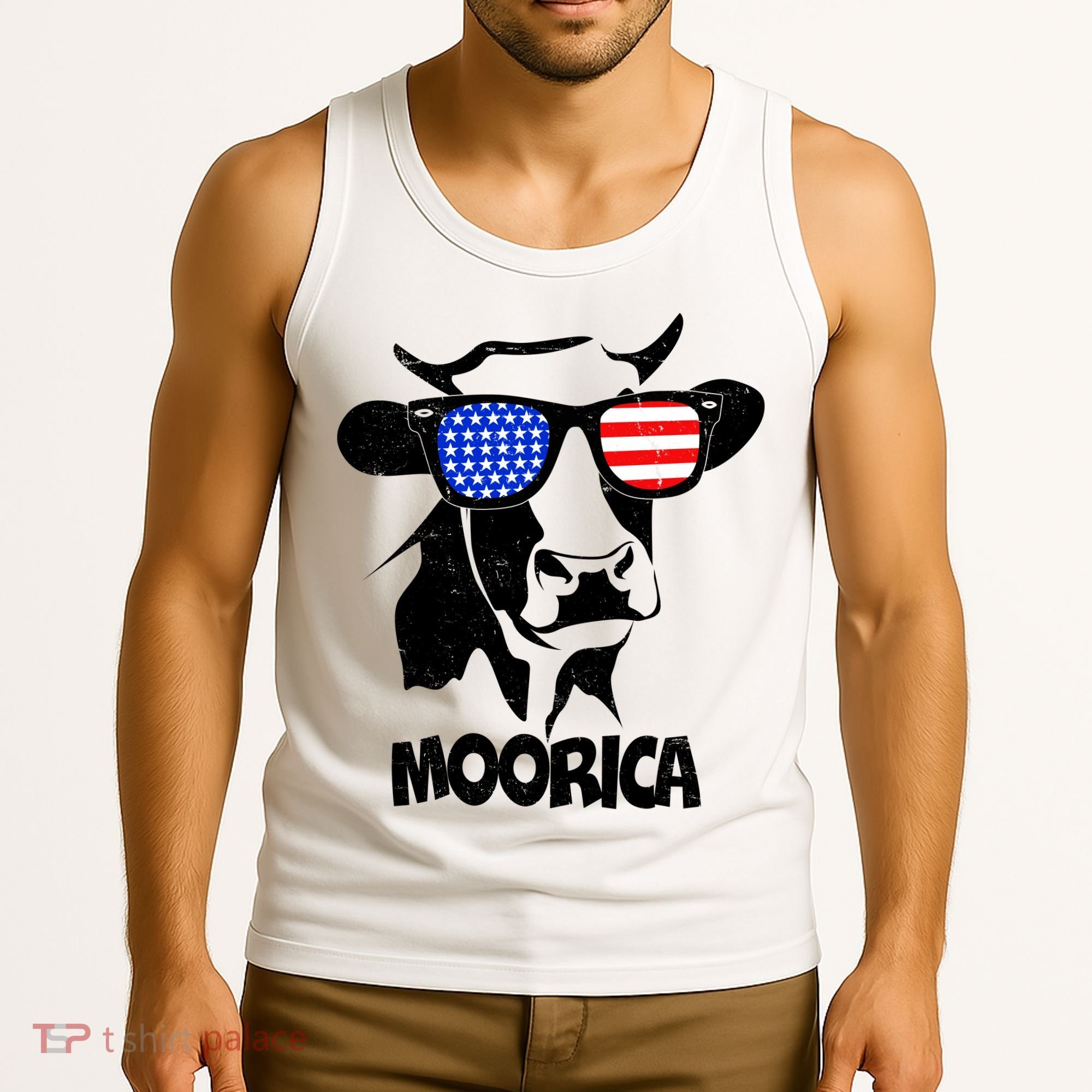 Moorica Cow Tank Top
