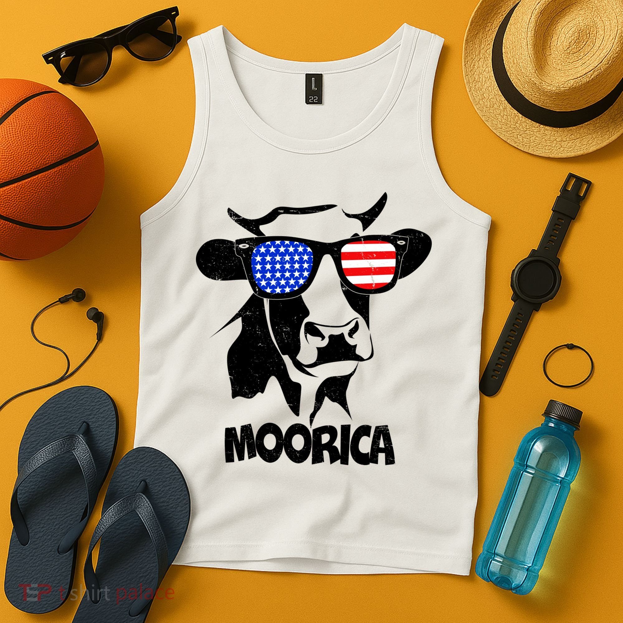 Moorica Cow Tank Top