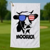 Moorica Cow Golf Towel thumb 1