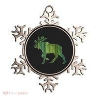 Moose Forest Silhouette Ornament thumb 0