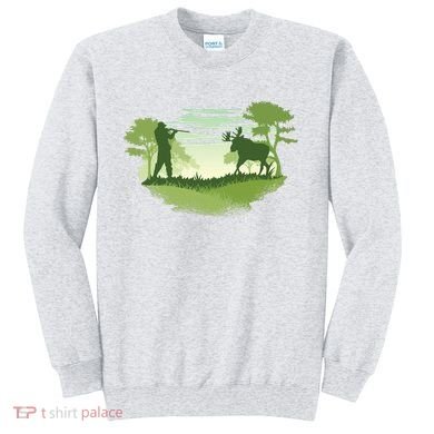 Moose Hunting Sweatshirt