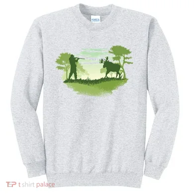 Moose Hunting Sweatshirt