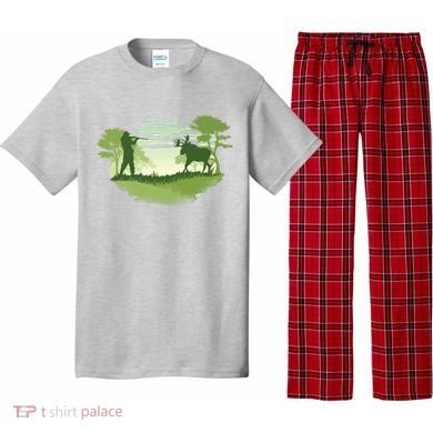 Moose Hunting Pajama Set