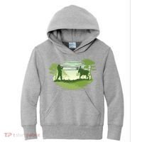Moose Hunting Kids Hoodie thumb 0