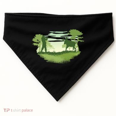 Moose Hunting USA-Made Doggie Bandana