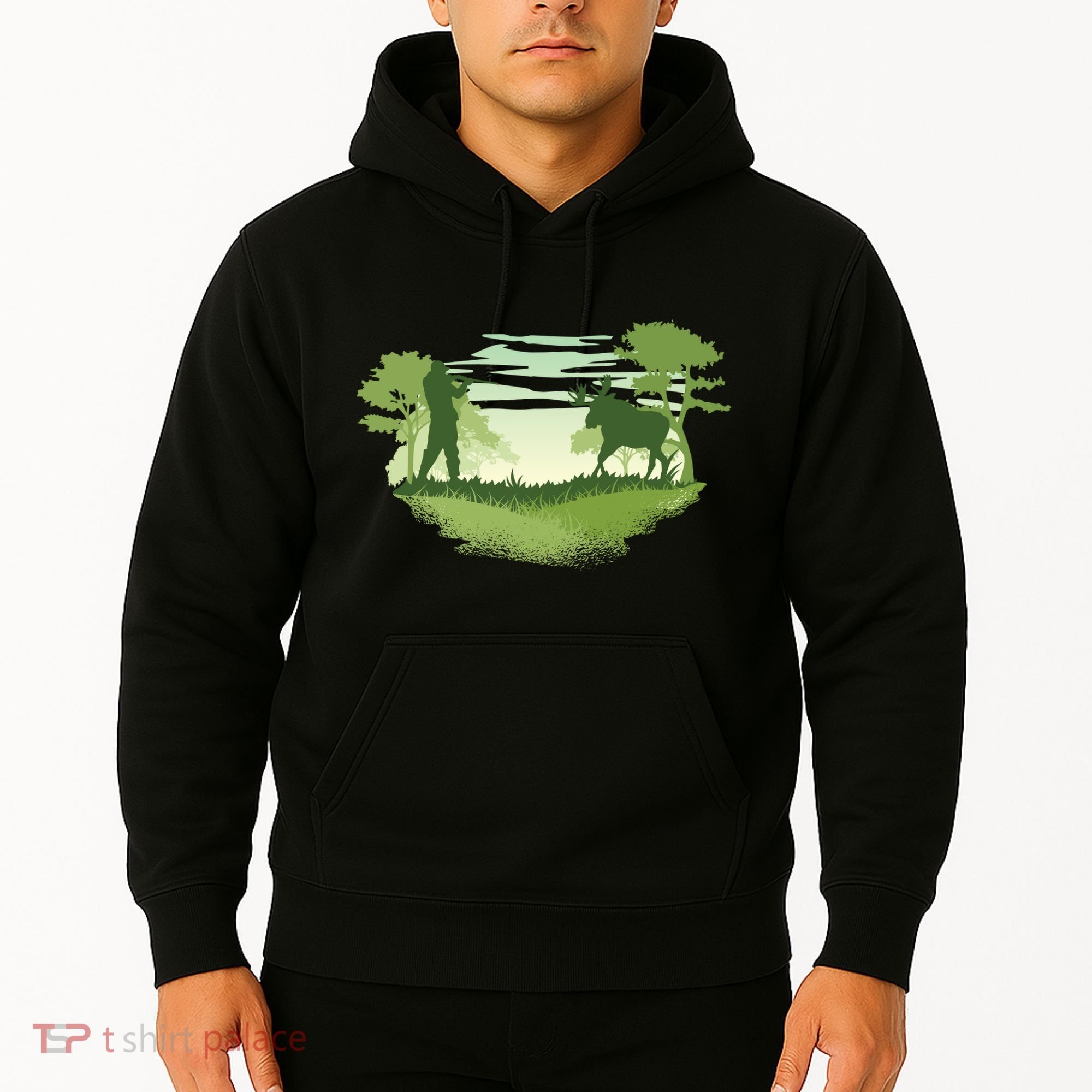 Moose Hunting Hoodie