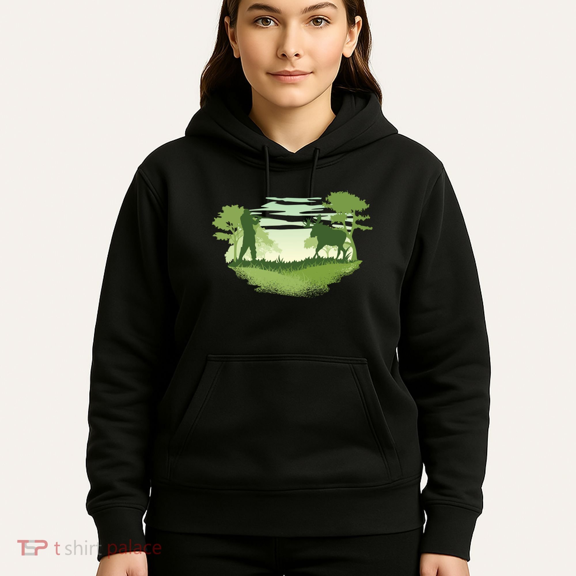 Moose Hunting Hoodie