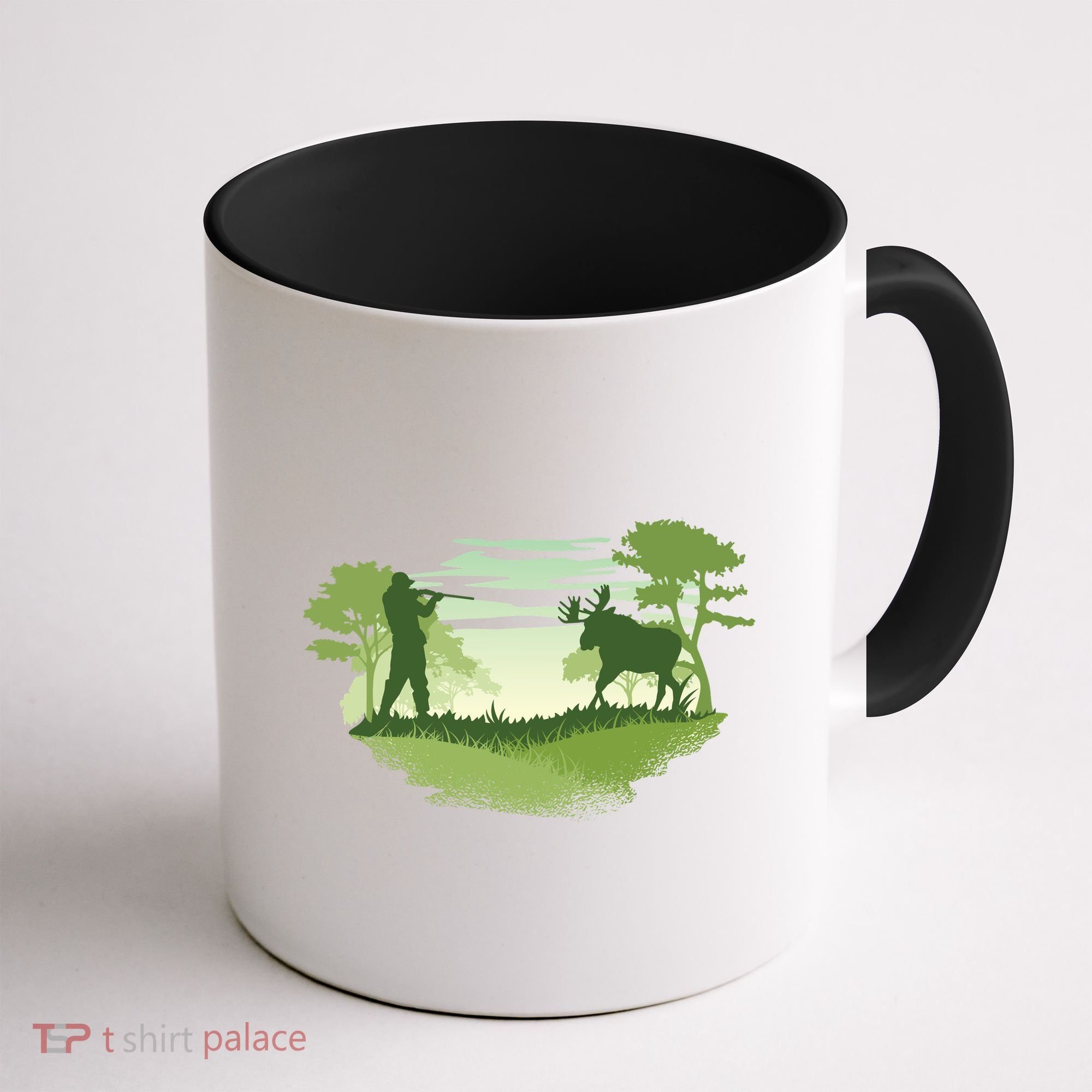 Moose Hunting Coffee Mug