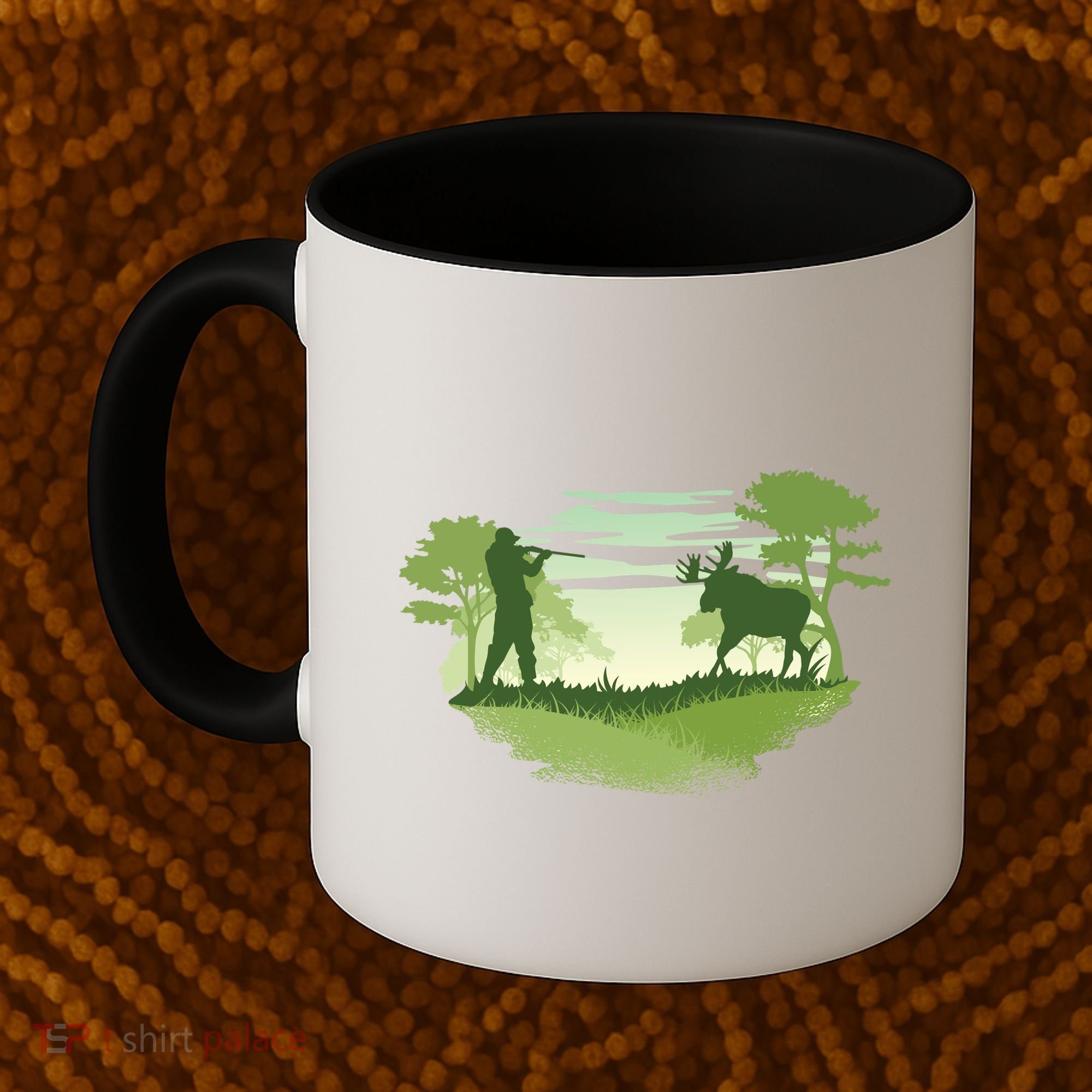Moose Hunting Coffee Mug
