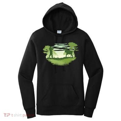 Moose Hunting Women's Hoodie