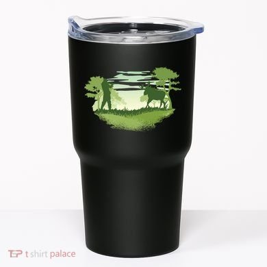 Moose Hunting Tumbler