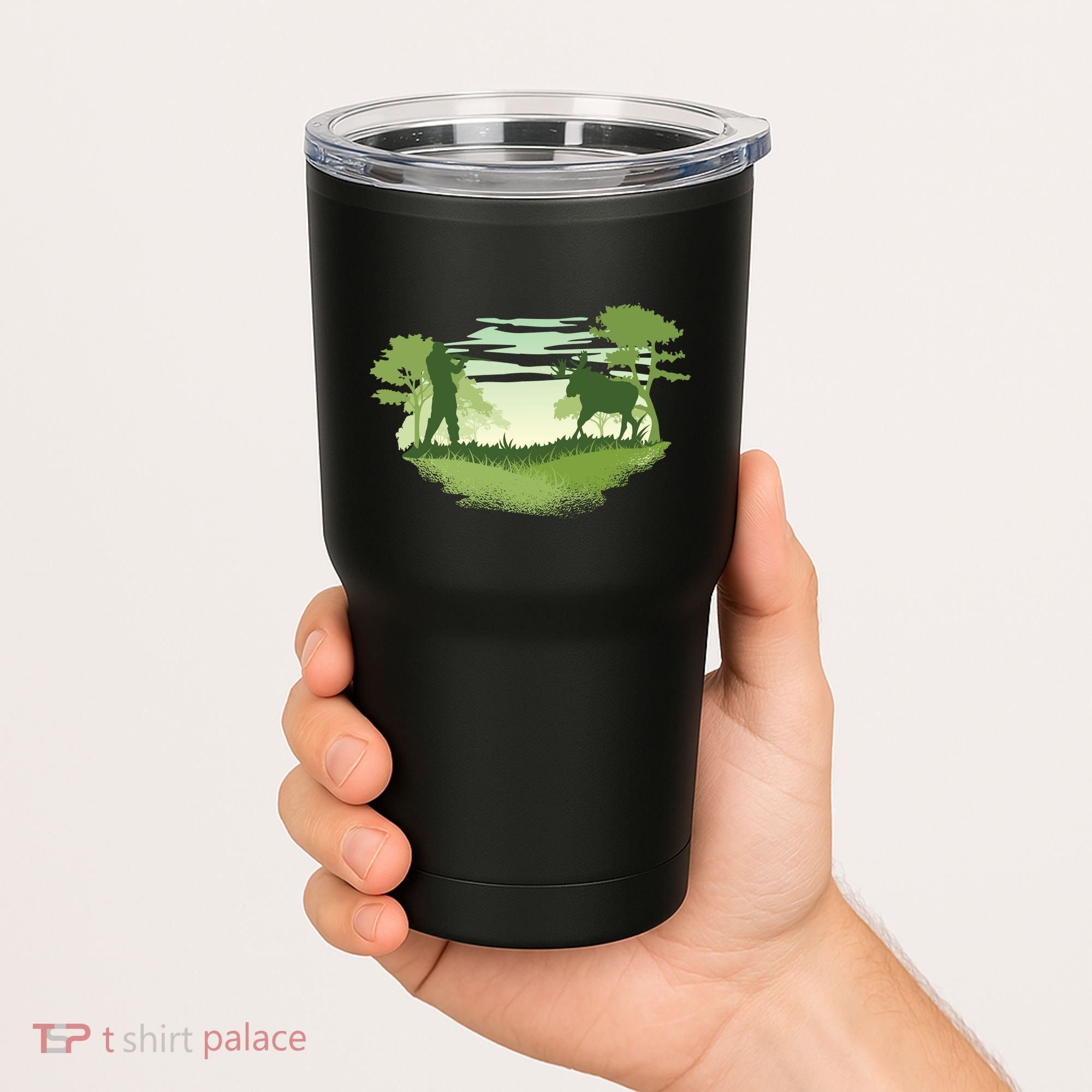 Moose Hunting Tumbler