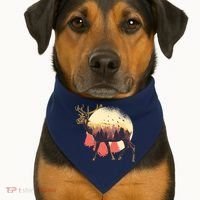 Moose Nature USA-Made Doggie Bandana thumb 1
