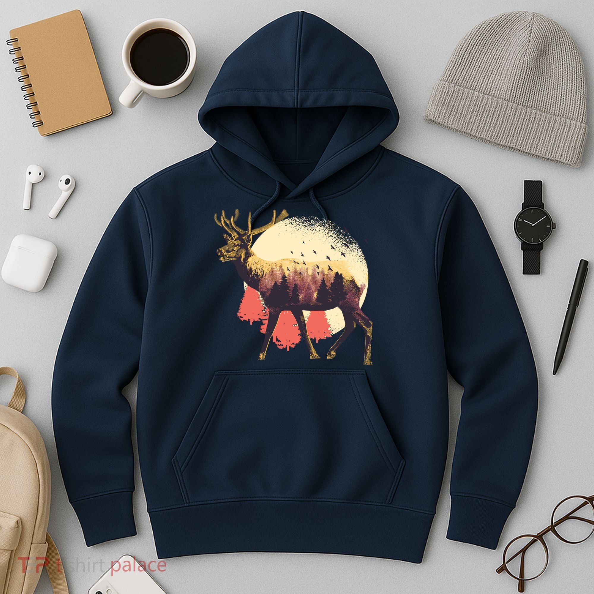 Moose Nature Hoodie