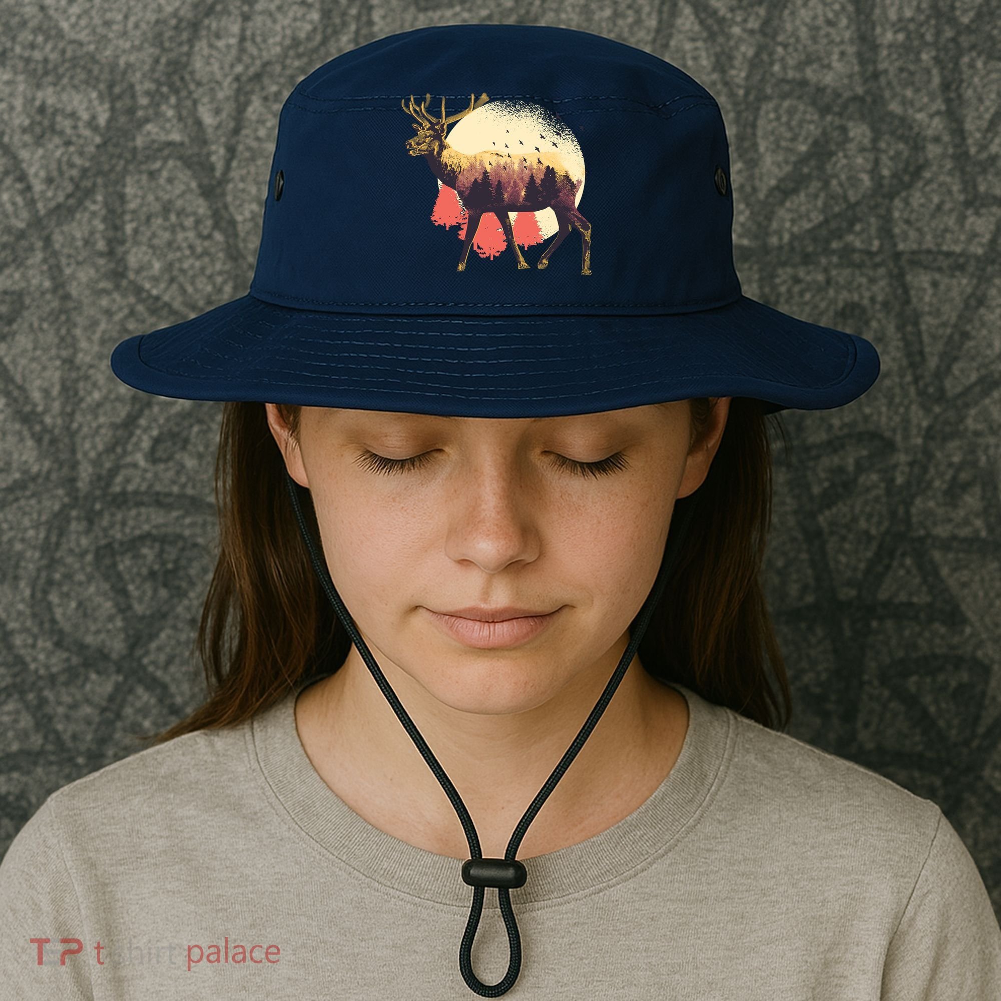 Moose Nature Bucket Hat