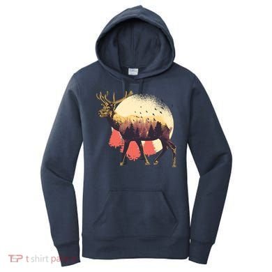 Moose Nature Women's Hoodie